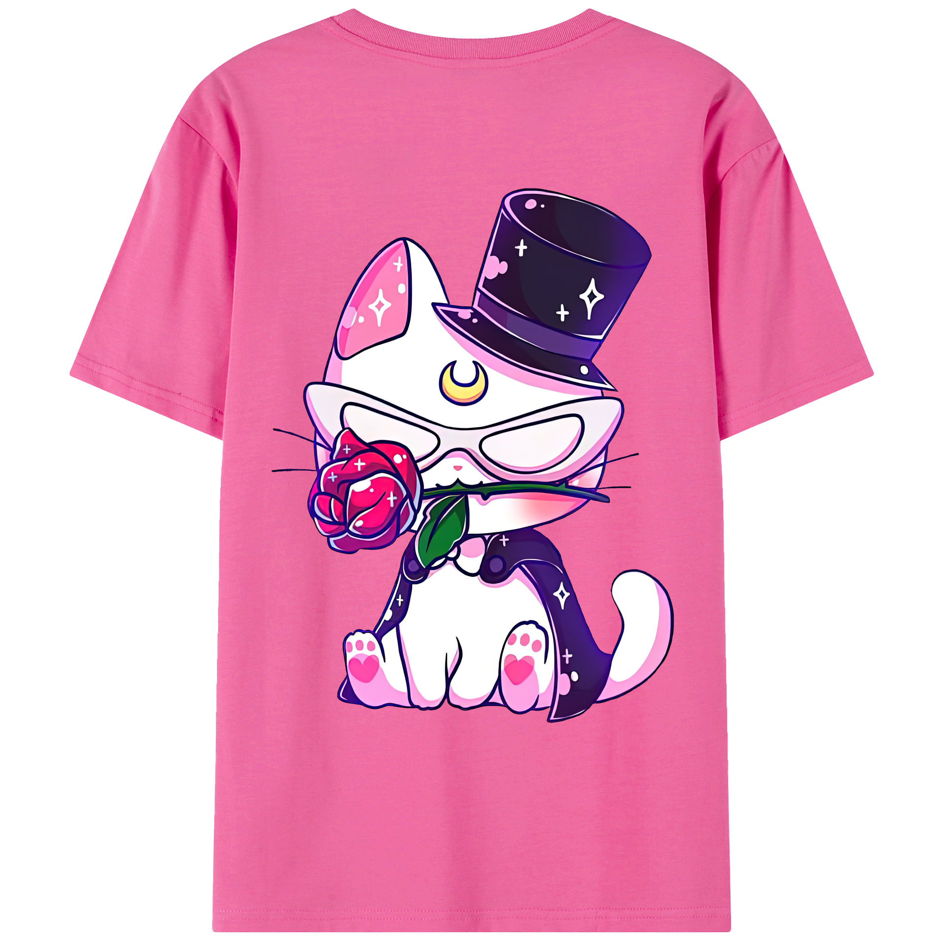 （画像用） 美少女戦士セーラームーン Sailor Moon レディース半袖Tシャツ(バックプリント)
